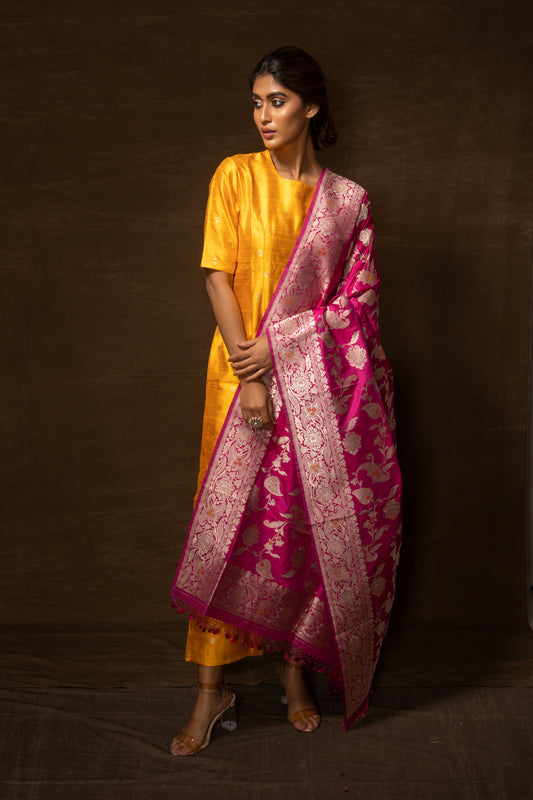 KADWA SILK DUPATTA