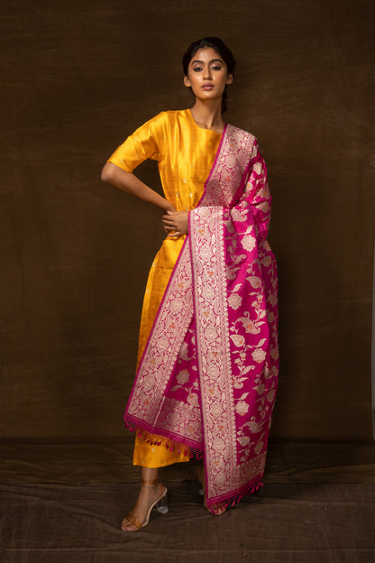 KADWA SILK DUPATTA