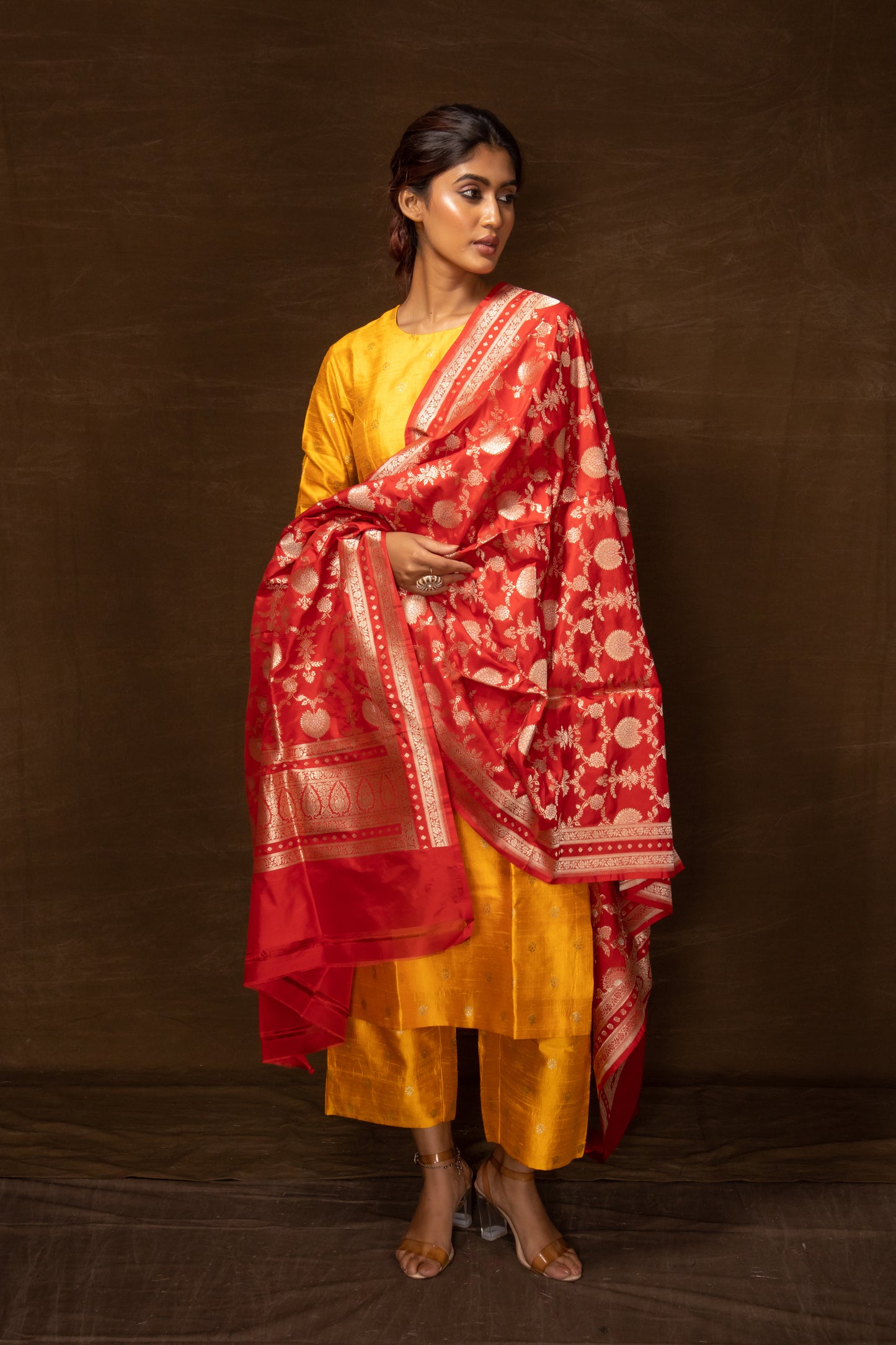 BANARSI SILK DUPATTA