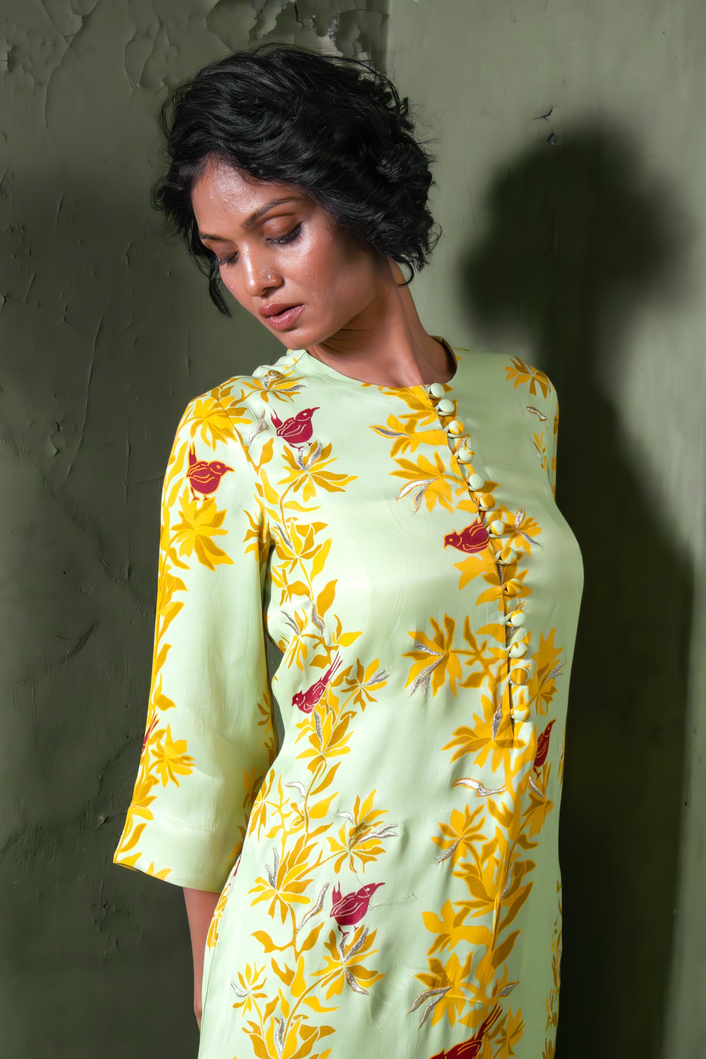 MATCHA GREEN LONG DRESS