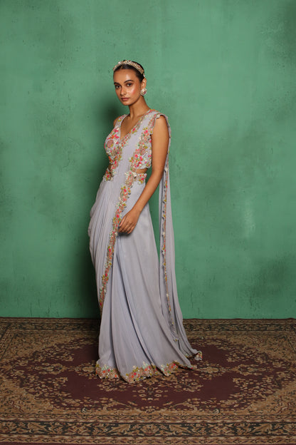 RANGREZ DRAPE SAREE