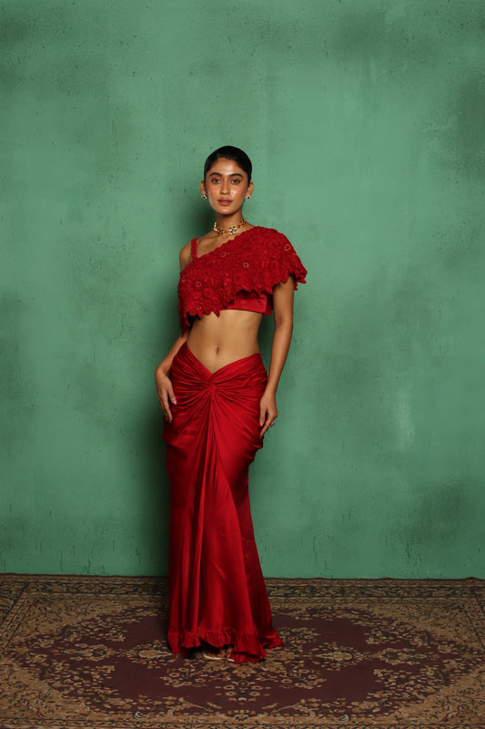 ROUGE CAPE SET