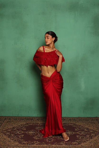 ROUGE CAPE SET