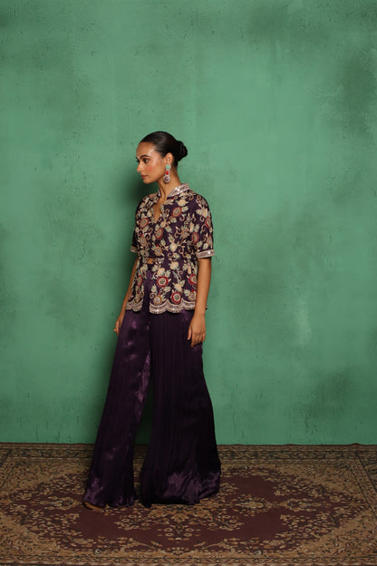 VELVET ROSY CO-ORD SET