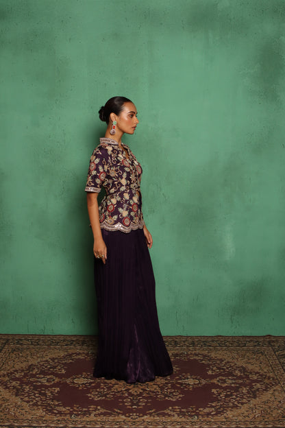 VELVET ROSY CO-ORD SET