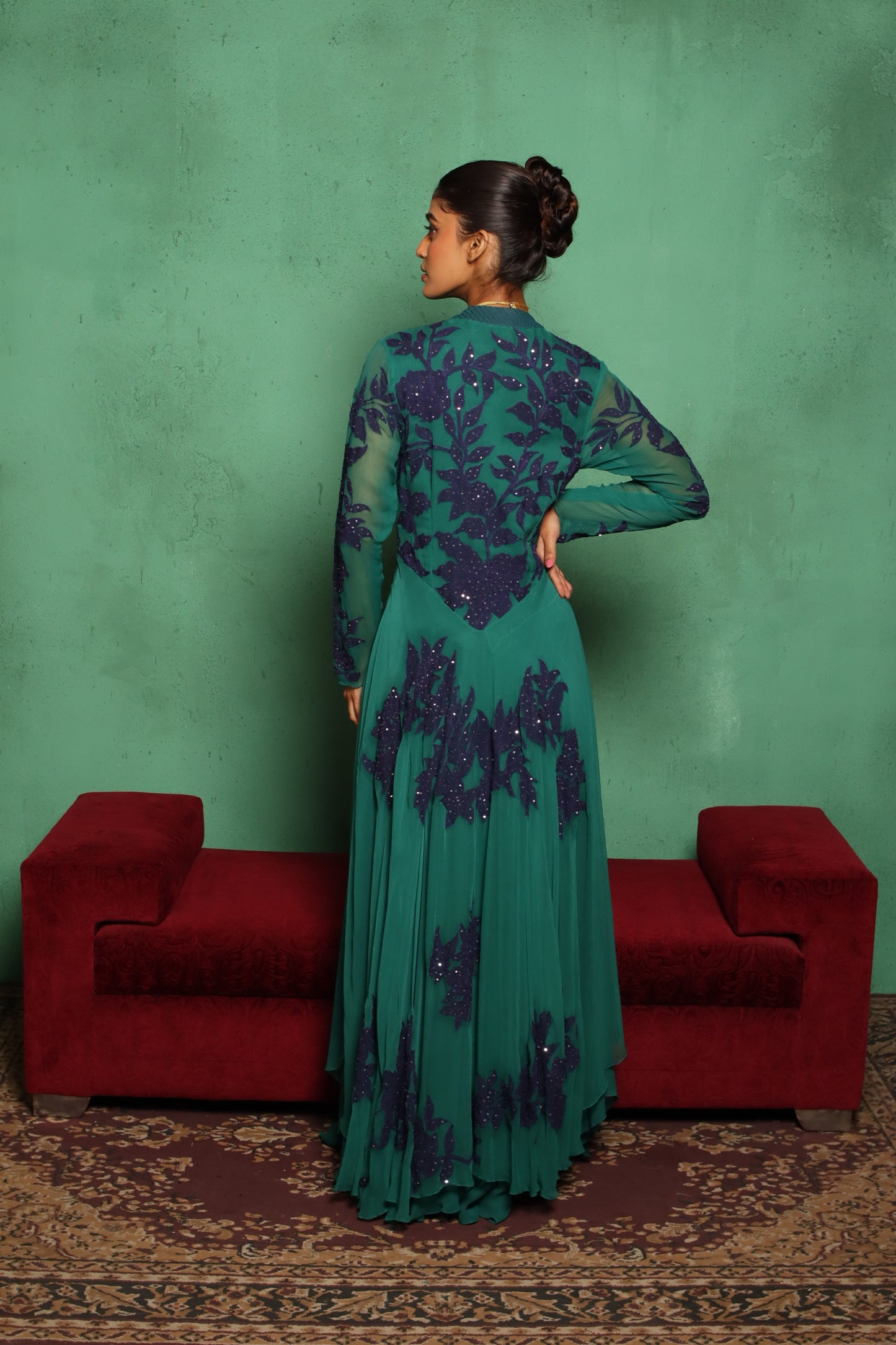 PATCHWORK GOWN SEQUENCE