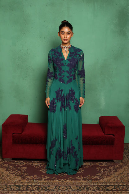 PATCHWORK GOWN SEQUENCE