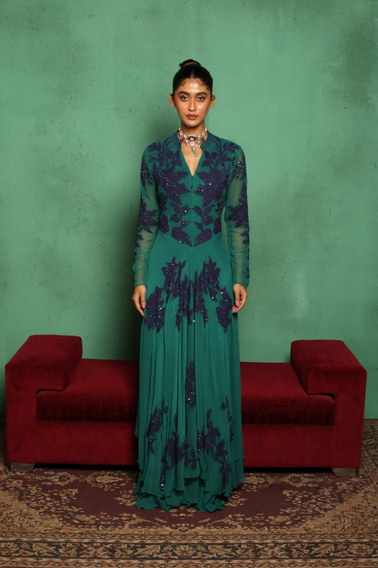 PATCHWORK GOWN SEQUENCE