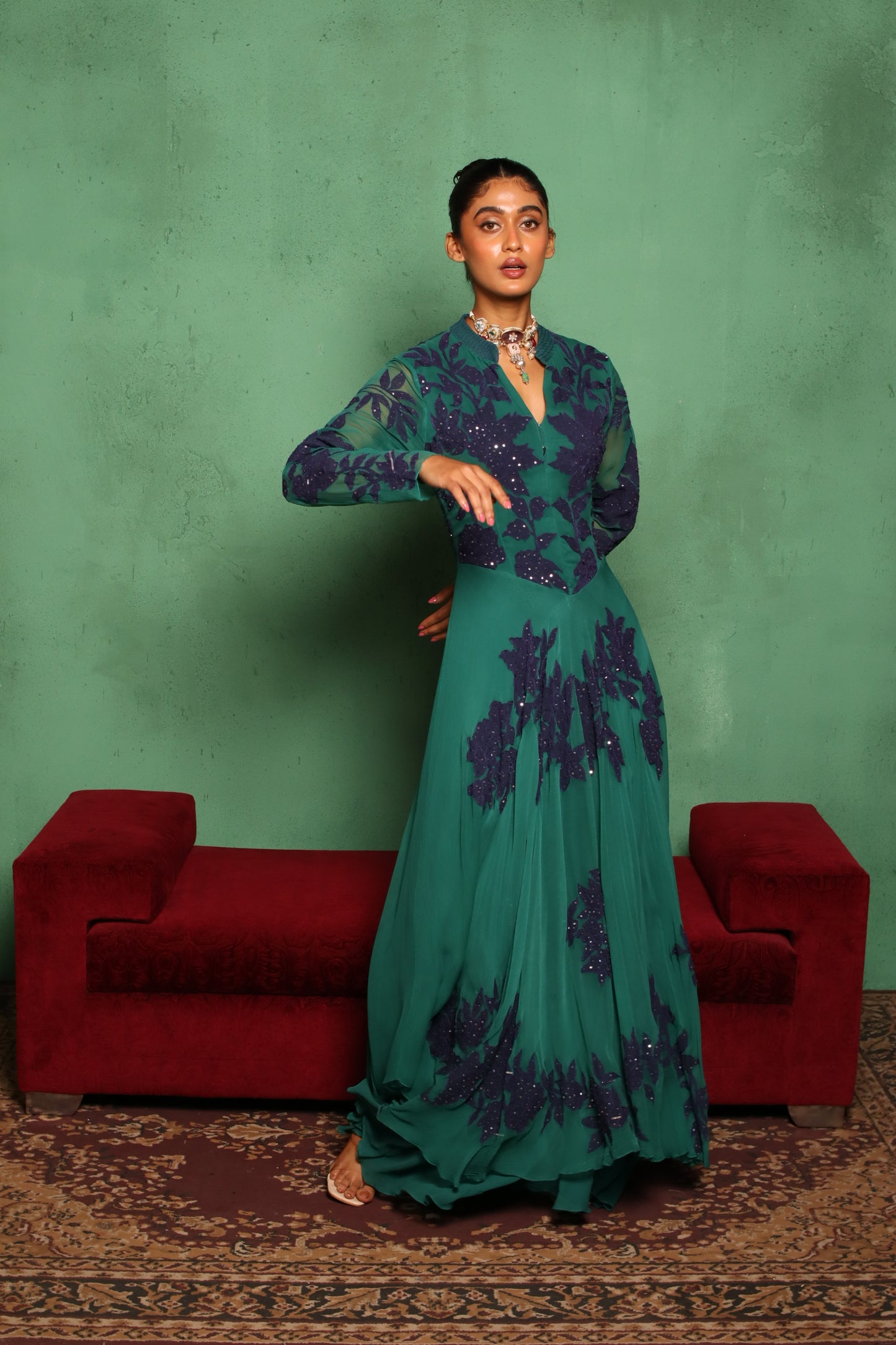 PATCHWORK GOWN SEQUENCE