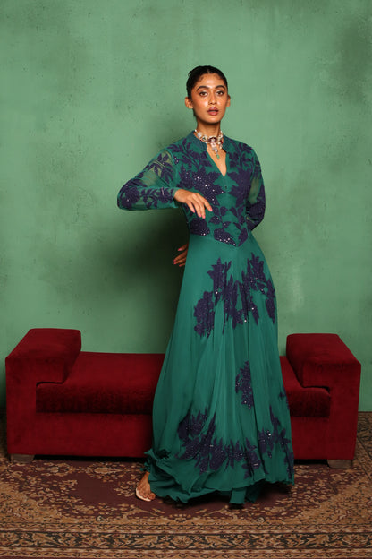 PATCHWORK GOWN SEQUENCE