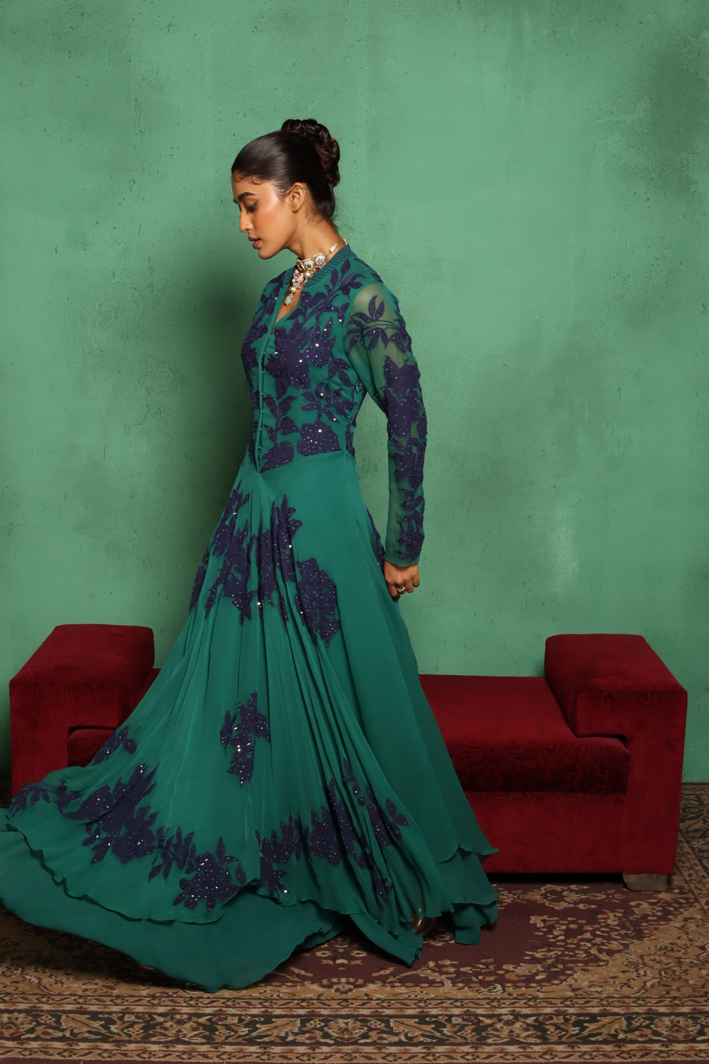 PATCHWORK GOWN SEQUENCE