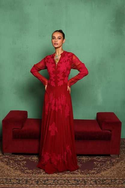 PATCHWORK GOWN