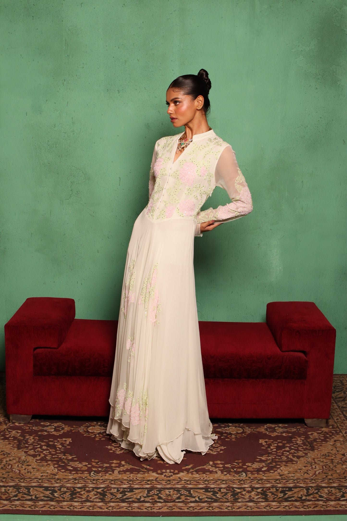 PATCHWORK GOWN SEQUENCE
