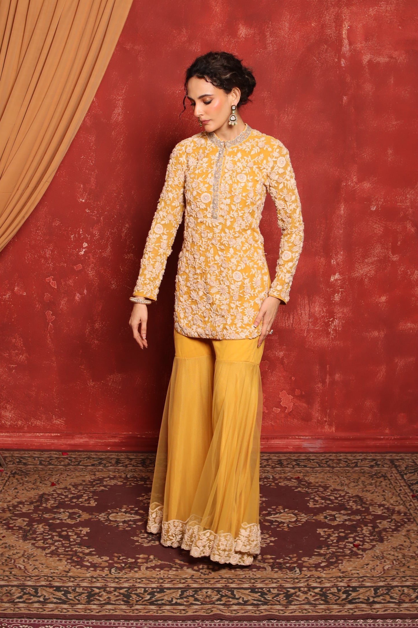 WOOLWORK KURTA SET
