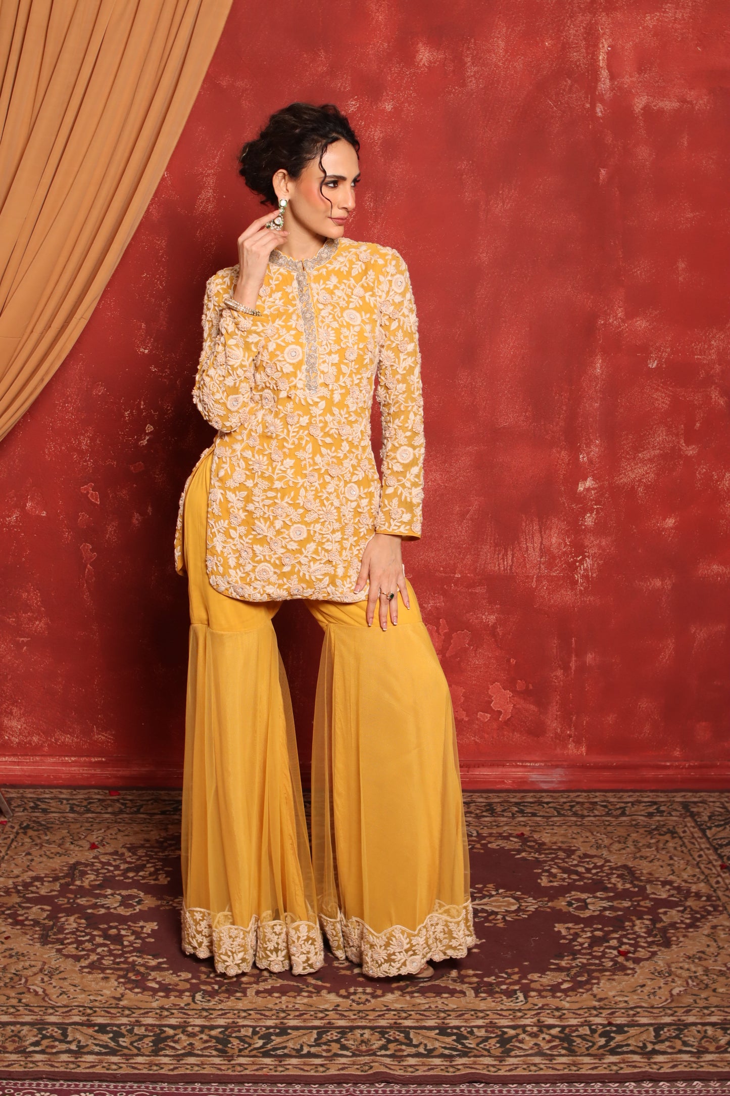 WOOLWORK KURTA SET