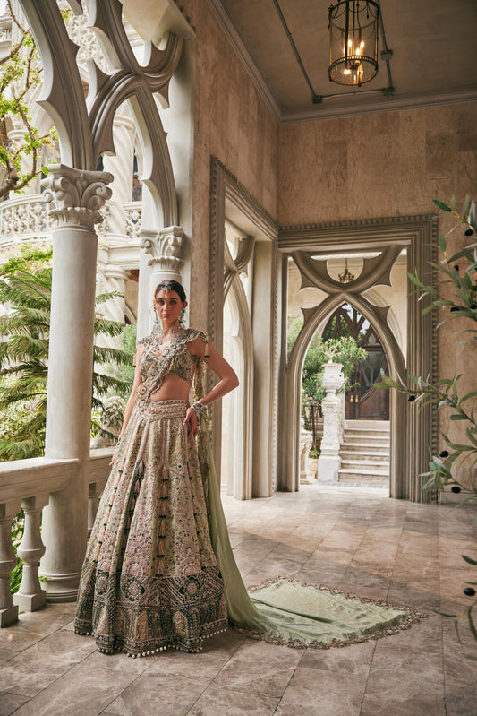 TASSEL ÉLYSÉE LEHENGA SET