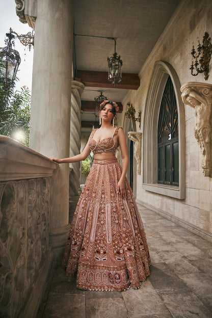 GOLDEN HOUR LEHENGA SET