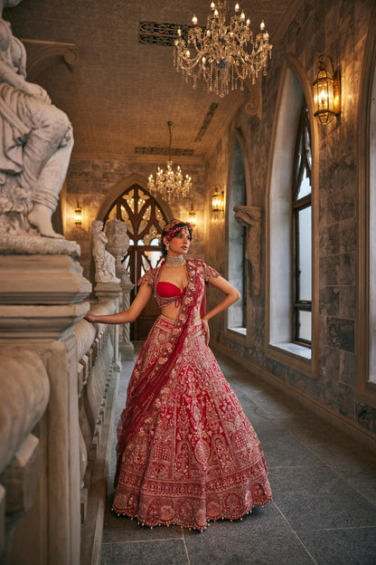 SWANS OF SIAM LEHENGA SET