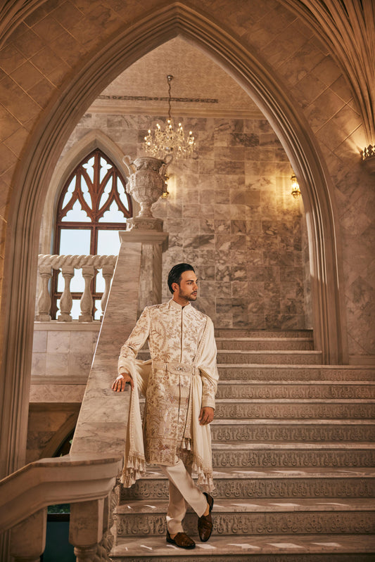 THE KINGDOM THREAD - SHERWANI SET