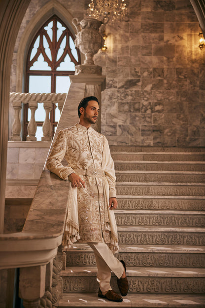 THE KINGDOM THREAD - SHERWANI SET