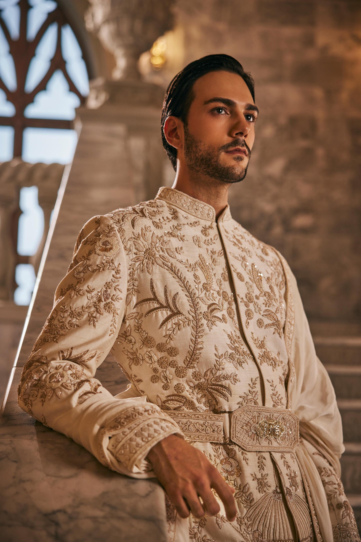 THE KINGDOM THREAD - SHERWANI SET