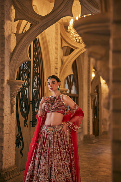 SIAM-E-SHAAHI LEHENGA SET