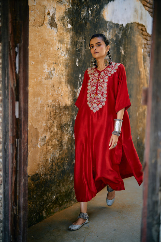EMBROIDERED KAFTAN