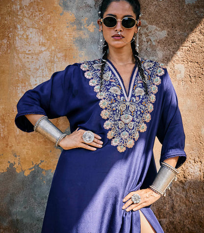 PURPLE KAFTAN