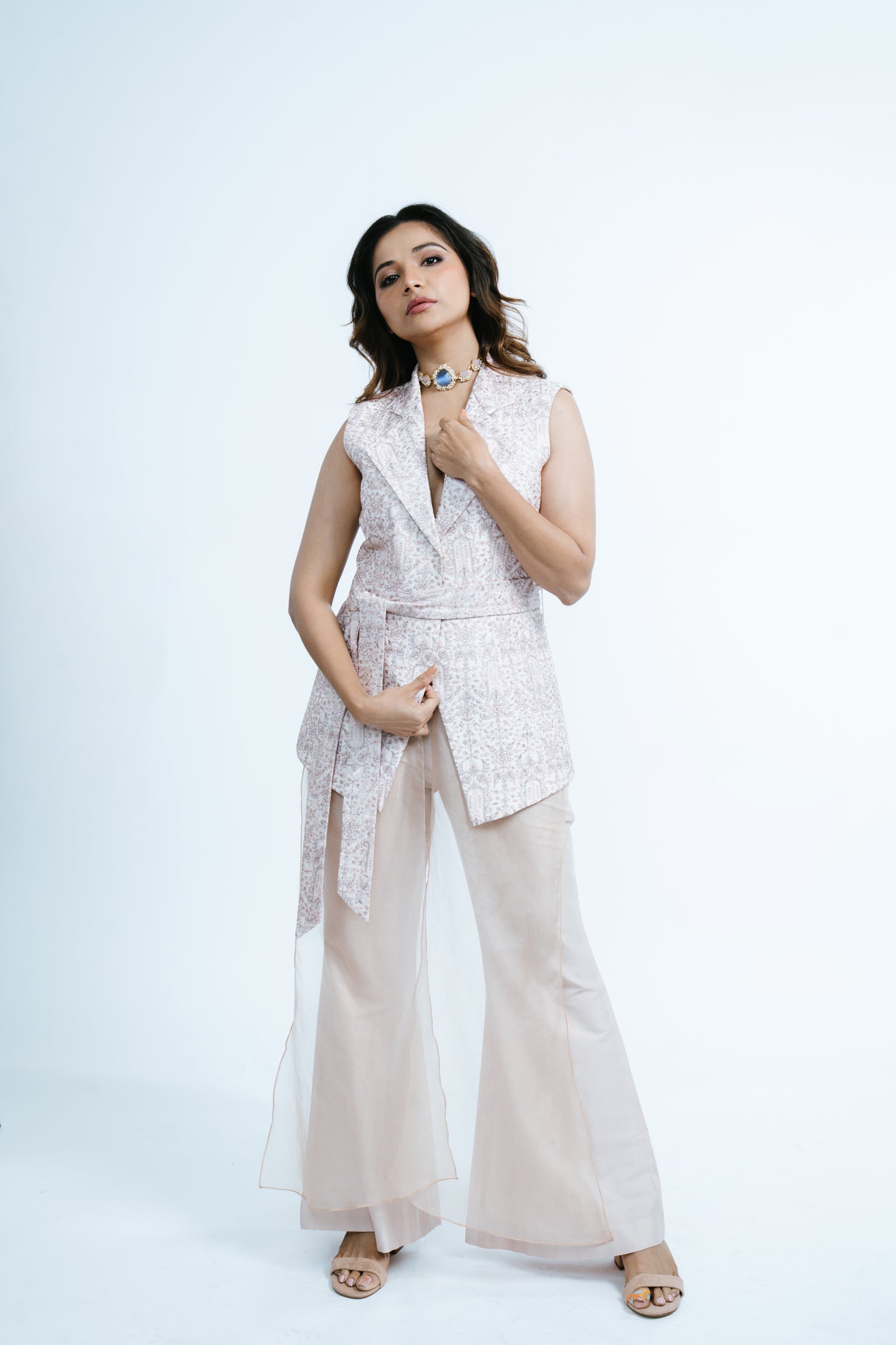 THE BELL SET WITH ORGANZA FLAP PANTS