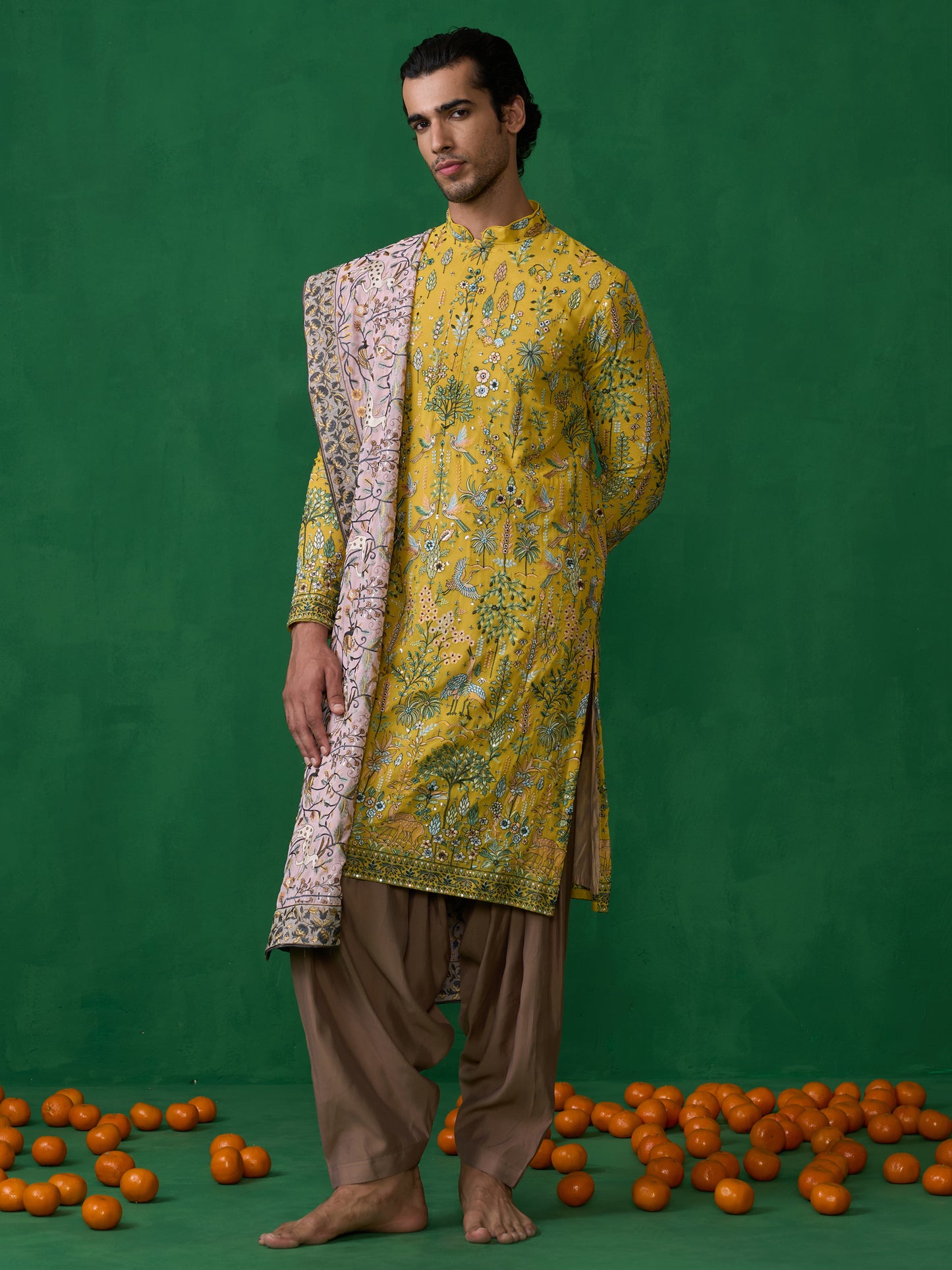 BIRD HALDI KURTA SET