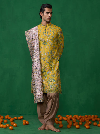 BIRD HALDI KURTA SET