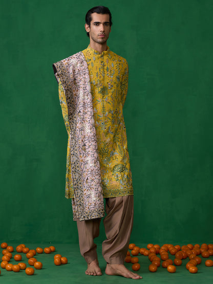 BIRD HALDI KURTA SET