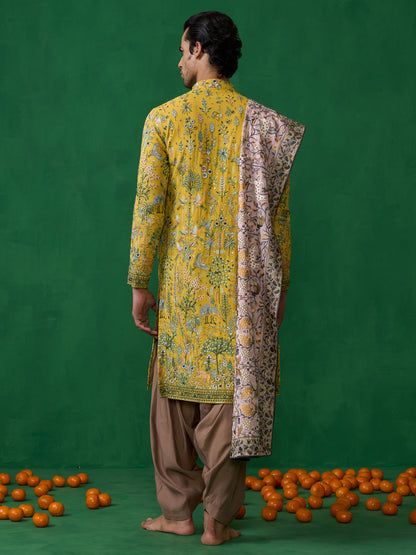 BIRD HALDI KURTA SET