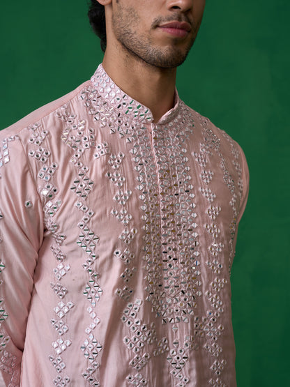 DARPAN PINK KURTA SET