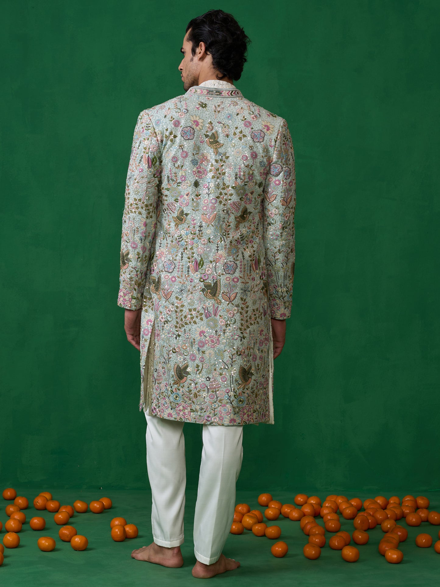 PHOOLPANKH SKY INDOWESTERN SET