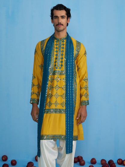 DARPAN HALDI KURTA SET