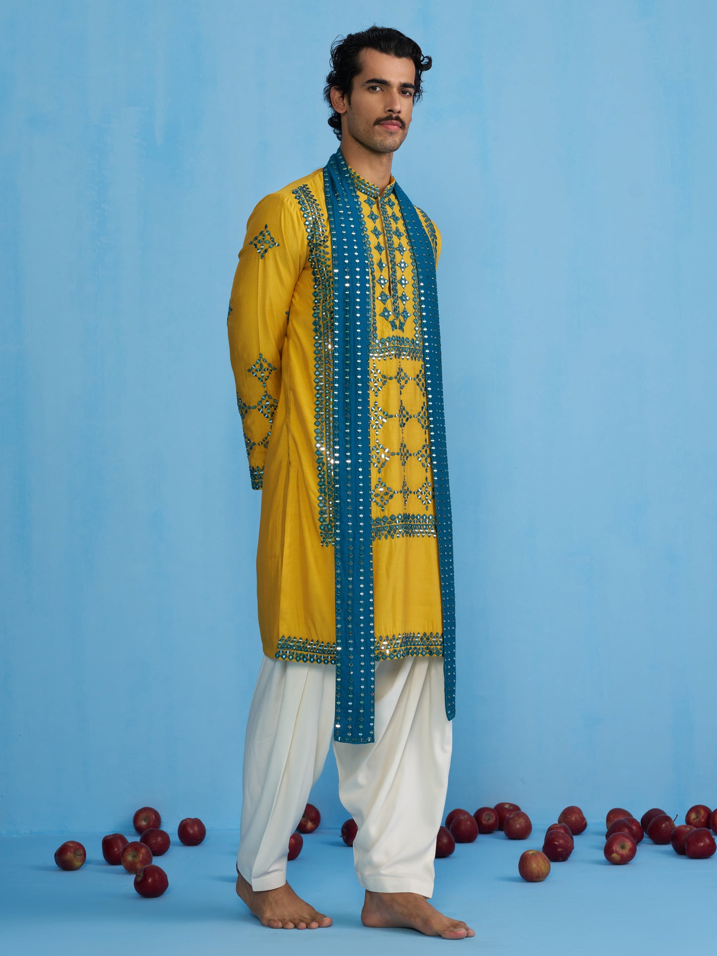 DARPAN HALDI KURTA SET