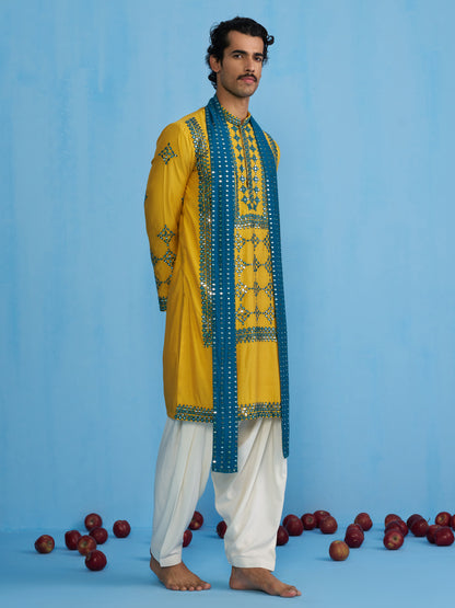 DARPAN HALDI KURTA SET