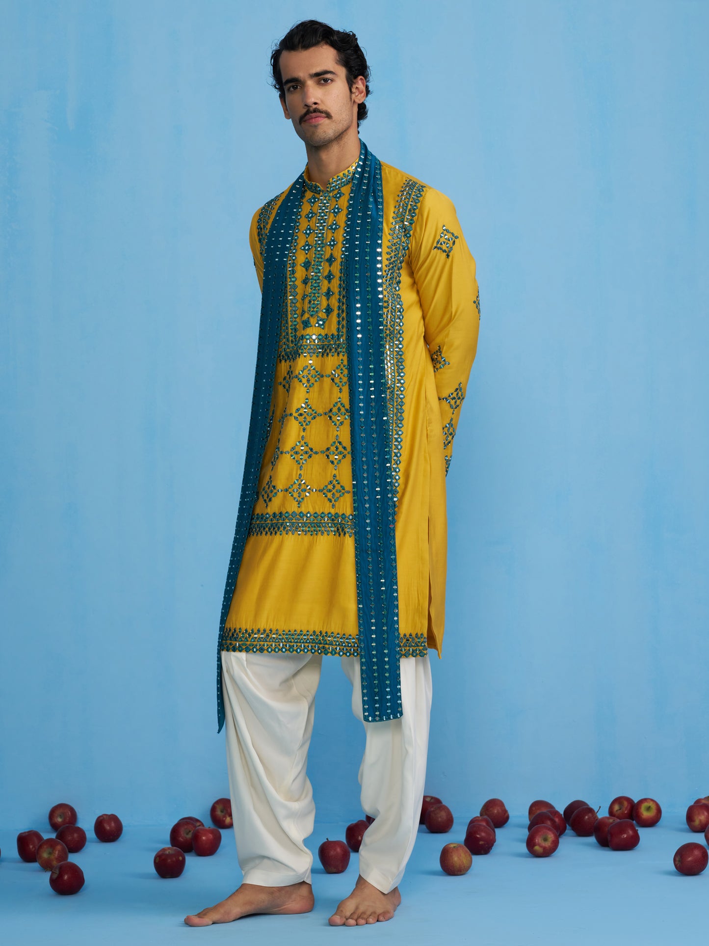 DARPAN HALDI KURTA SET