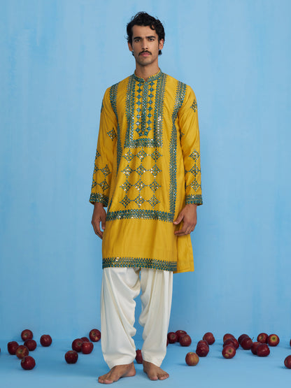 DARPAN HALDI KURTA SET