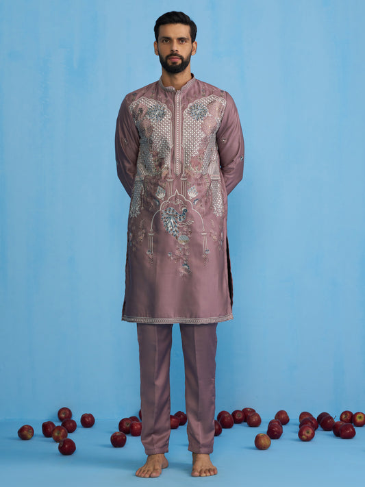 MAYUR MAUVE PURPLE KURTA SET