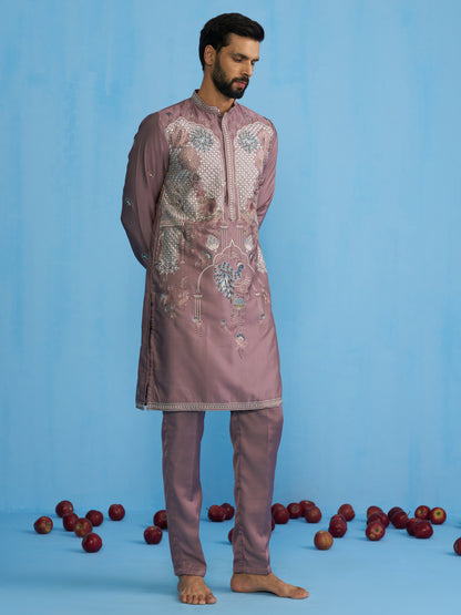 MAYUR MAUVE PURPLE KURTA SET