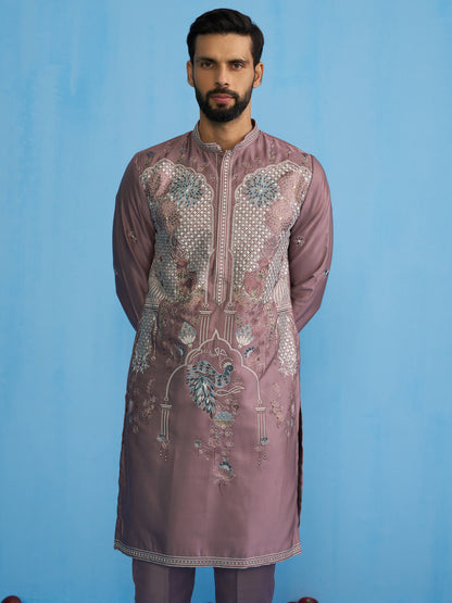 MAYUR MAUVE PURPLE KURTA SET