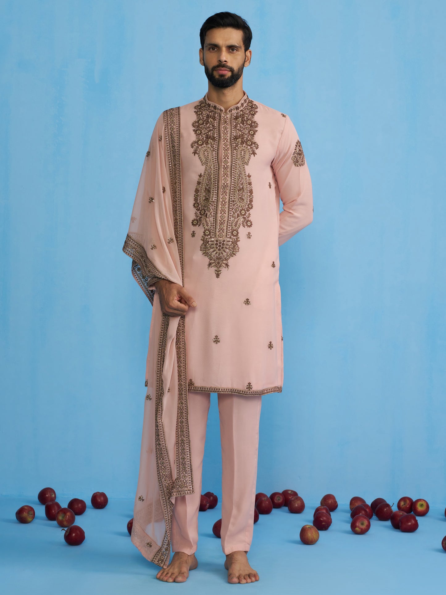 ARABIC PINK KURTA SET