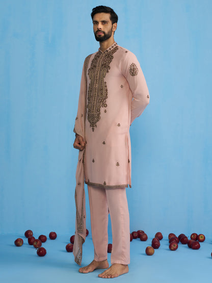 ARABIC PINK KURTA SET