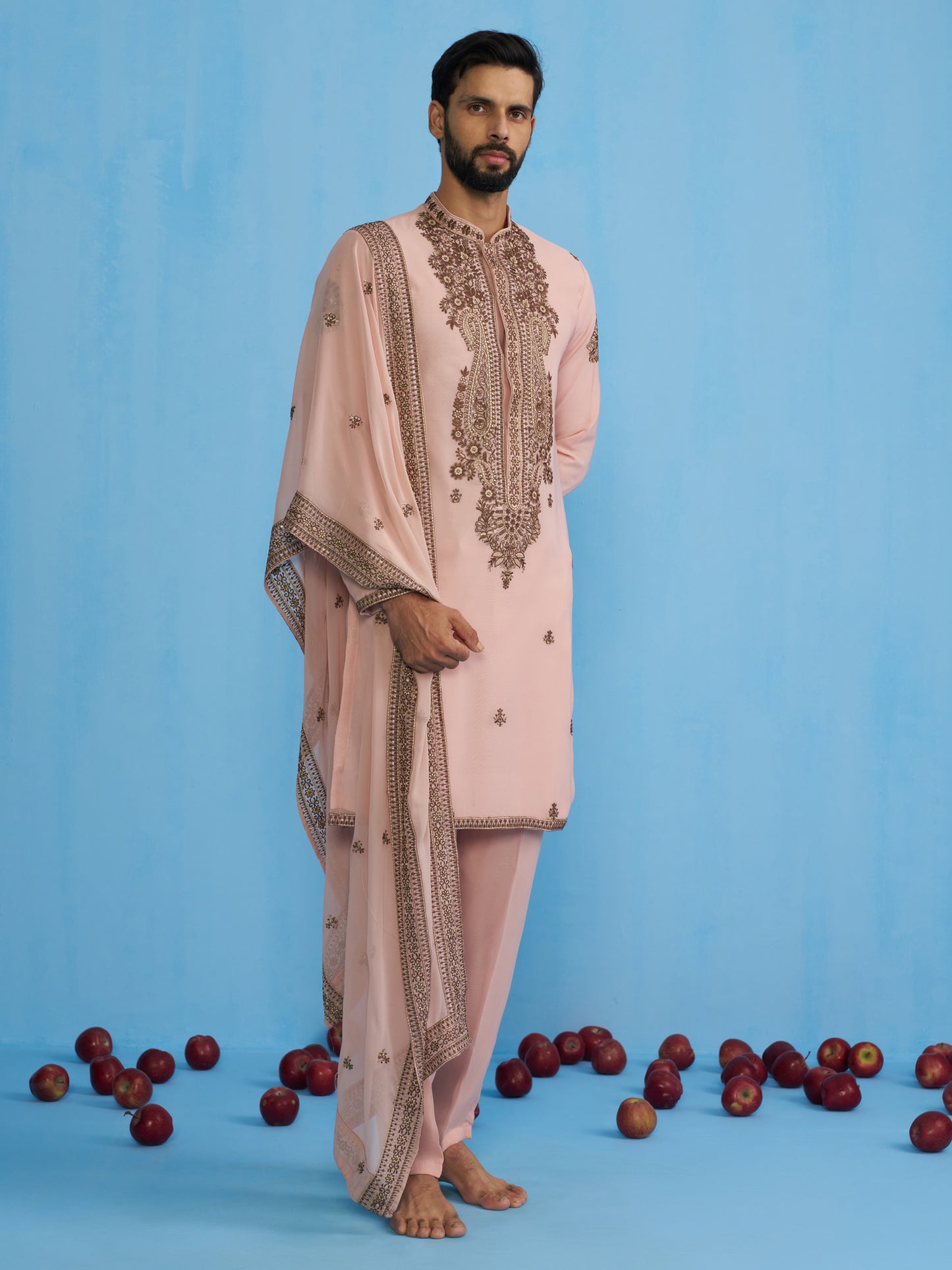 ARABIC PINK KURTA SET
