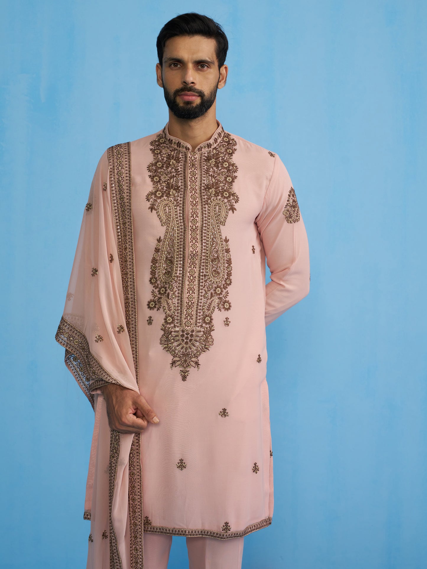 ARABIC PINK KURTA SET