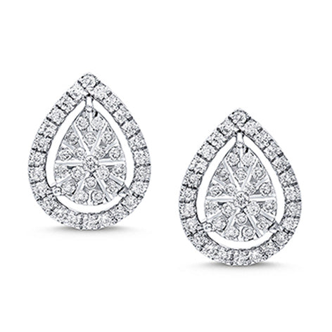 DAINTY DEWDROP DIAMOND EARRINGS