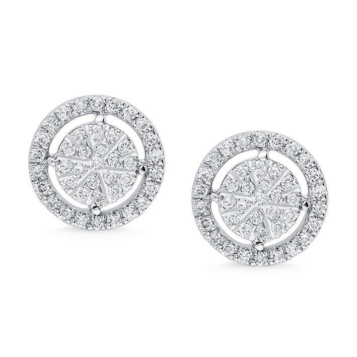 LIFE OF CIRCLE DIAMOND EARRINGS