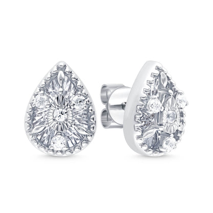 PEAR DIAMOND EARRINGS